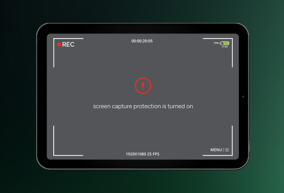 Screen Restriction